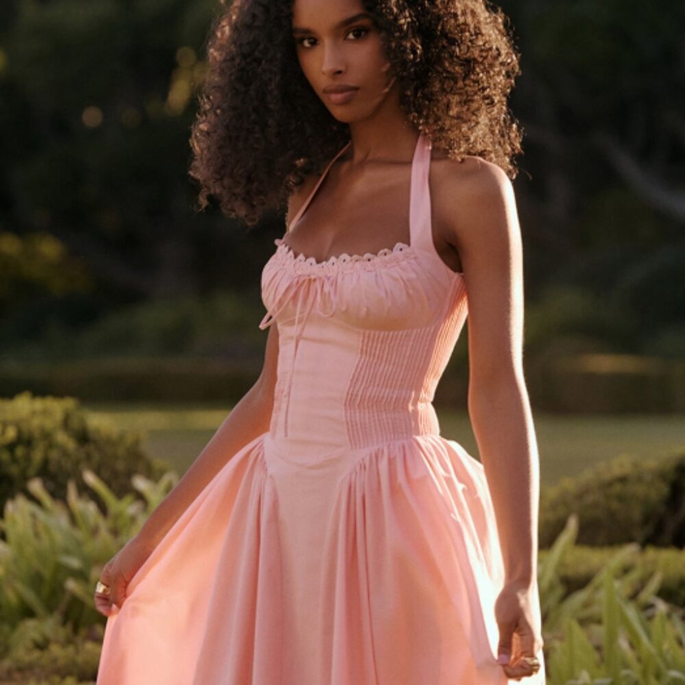 House of CB Adabella Dress - Pink